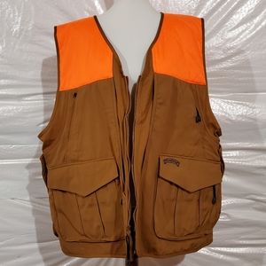 NWOT Field & Stream Orange Brown Vest Size XXL